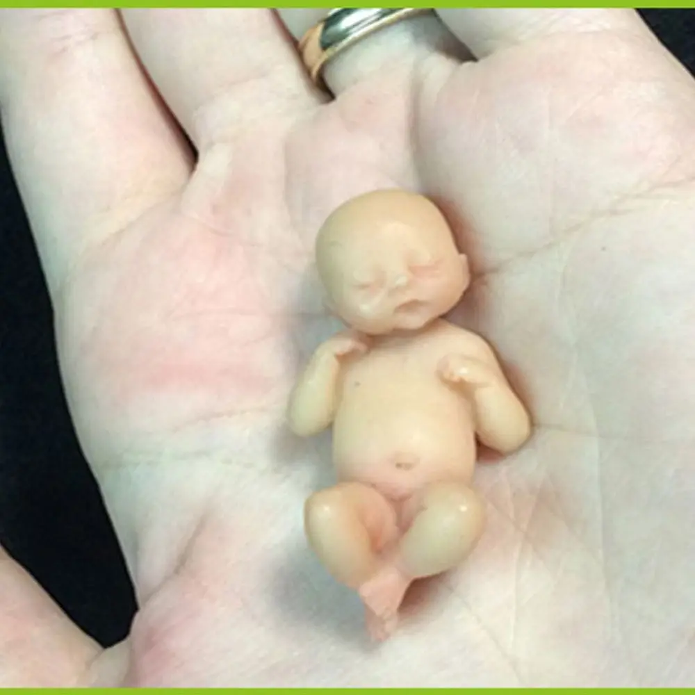 3D Baby Girl Boy Silicone Fondant Cake Topper Mold Chocolate Candy Baking Mould DIY