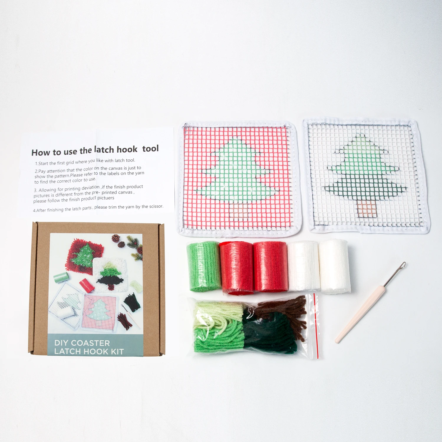 Kids’ Xmas Latch Hook Kit 6