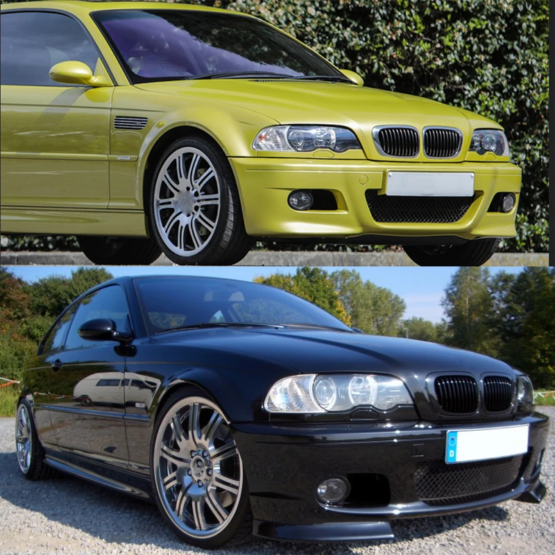BMW E46 98-01 프론트 키드니 그릴 2도어 쿠페 카브리올레 프리페이스리프..