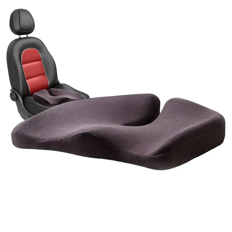 

Seat Cushion Pillow Creative Ergonomic Memory Foam Butt Pillow Stress Relief Chair Pad Thick Cushions Pillow Chair Cushion pads