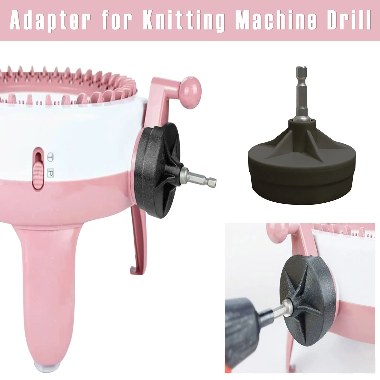 Machine Spinning Machine Drill Adapter For Knitting 1PCS Knitting Adapter Special Tools & Home Improvement