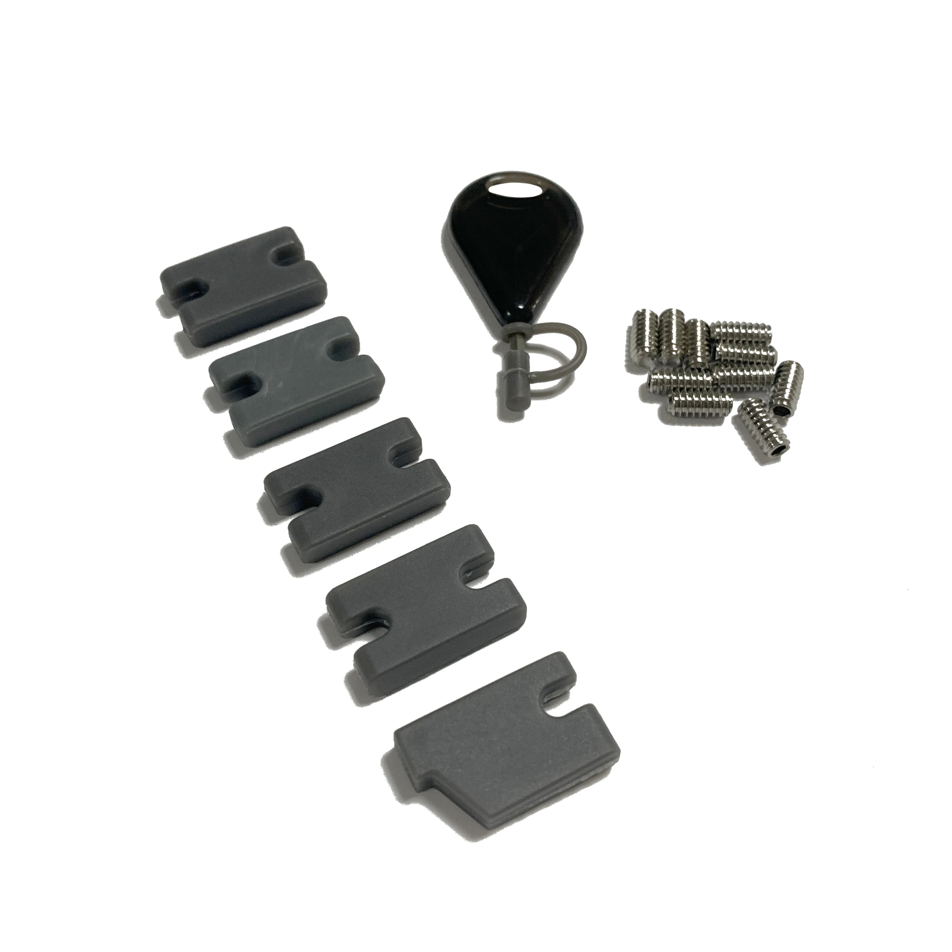 RISECE FCS II Compatibility Infills Kit Surf Fin Plug Slot Kit Dual Tab Infill Surfing Accessories for Fin Box