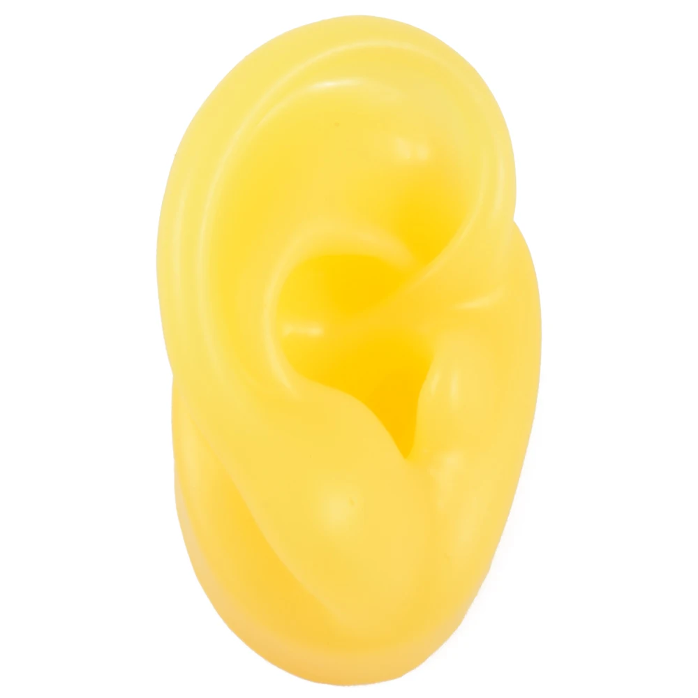 thumbnail image 1 of 1 pieza de nuevo modelo de oreja de silicona, herramientas profesionales para practicar la perforación de pendientes, herramientas de exhibición para pendientes, se pueden reutilizar, joyería corporal, 1 of 5