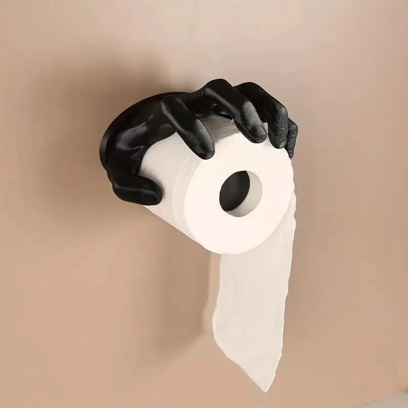 Toilet Paper Holder 3D Printed Villain Hand For Bathroom Decoration