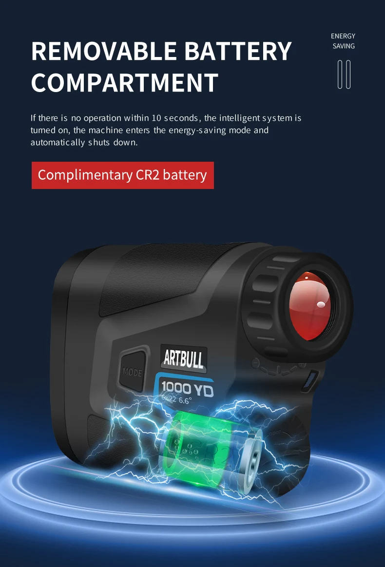 golf rangefinder para fora da porta velocidade medidor de distância a laser