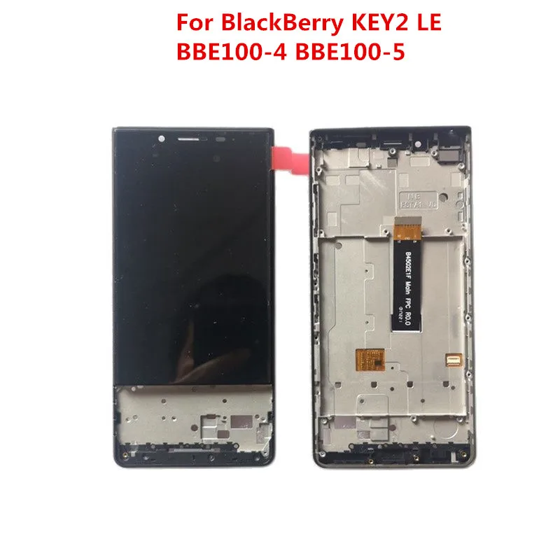 100% Originale Per Blackberry Key2 Le Display Lcd E Touch Screen Con Telaio Di Ricambio Per Blackberry Key 2 Le Bbe100-4/100-5