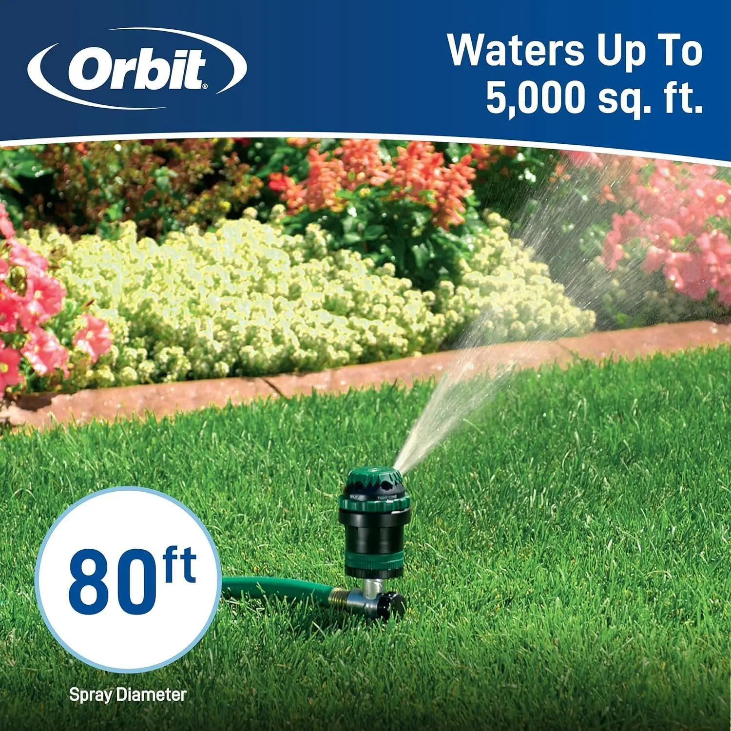 6-Pack Orbit 58573N H2O-6 Gear Drive Sprinkler