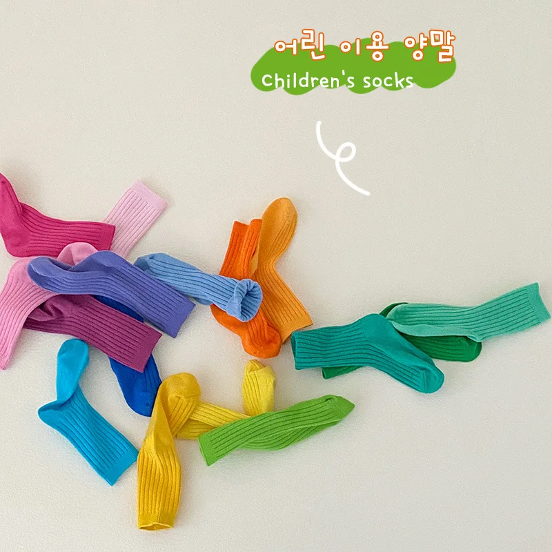 Рисунок 3 - 3 пары, Детские однотонные носки