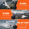 VEVOR SU27 RC Plane 2.4G  Remote Control Flying Model Glider Airplane with 2 Batteries Aircraft Foam Toys for Children Gifts 3