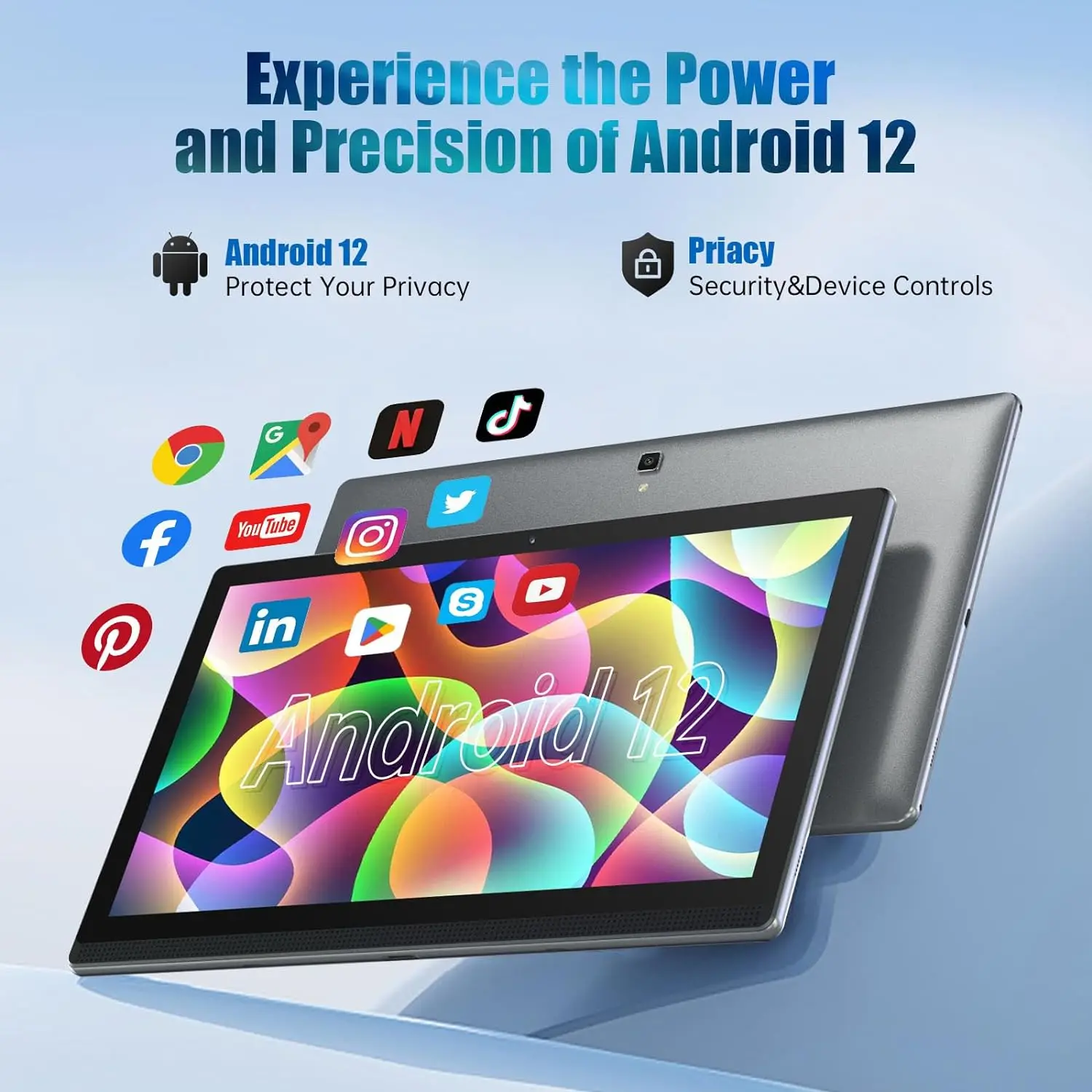 New 14.1 Inch Large Screen Tablet Pc MTK6797 Deca-Core 12+256GB 1920*1080 IPS Bluetooth 5G WiFi Android 12 Tab 14" Learning PAD 4