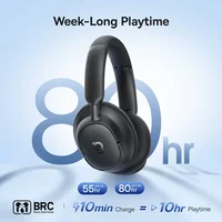 Baseus EH10 NC ANC Wireless Headphones 45dB Adaptive Hybrid Noise Cancelling Headsets Hi-Res LDAC Headphone Bluetooth 6.0 80Hrs - Image 4