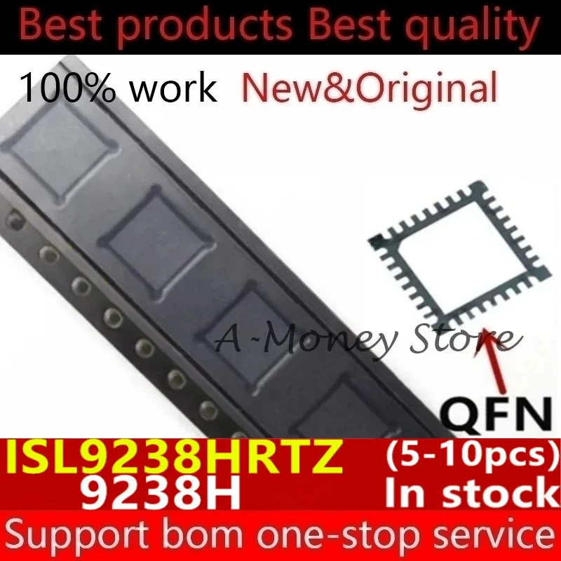 (5-10pcs)9238H ISL9238HRTZ ISL9238H QFN-32