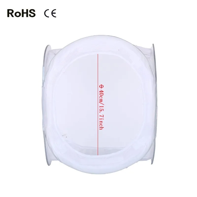 16inch 40cm Photo Studio Photography Light Tent Soft Box 40cm Shooting Light Tent for Jewelry Carry Bag n 4 Backdrops Softbox