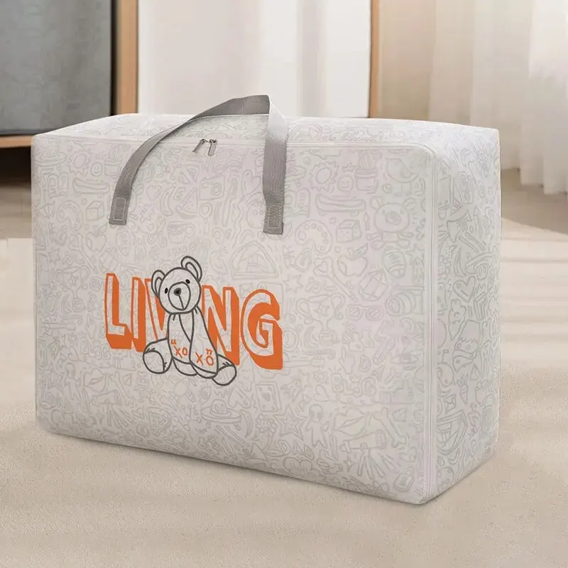 Fabric Storage Bag Non-woven for Clothes Quilt