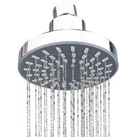 Shower Head Sprayer 4 Inch Shower Head Top Spray Adjustable Rainfall Wall-Mounted Shower Top Nozzle Home Bathroom Faucet 1