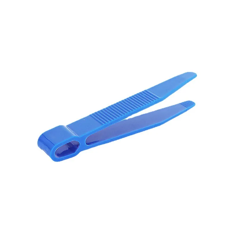 Children's Fine Motion Training Accessories Tweezers Flat Headed Tweezers Color Clip Plastic Children's Toy 10Pcs,tweezer tool,precision tweezers,ceramic tweezers