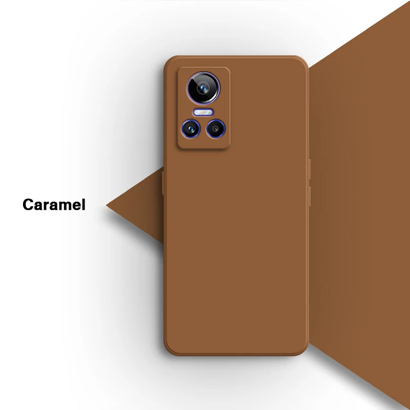 Matte Soft Candy Liquid Silicone Phone Case - Fashionable and Simple Design