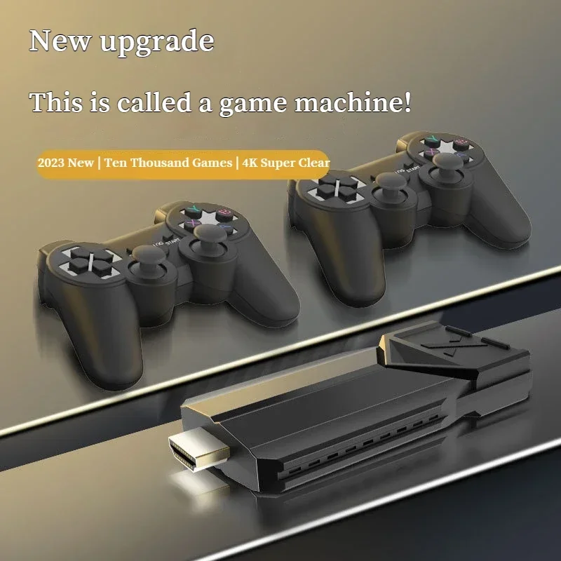 

D90 Retro Game Stick Built-in Game Game Player Console 9 Emulators Wireless Retro Game Console 4k Hdmi-compatible Output