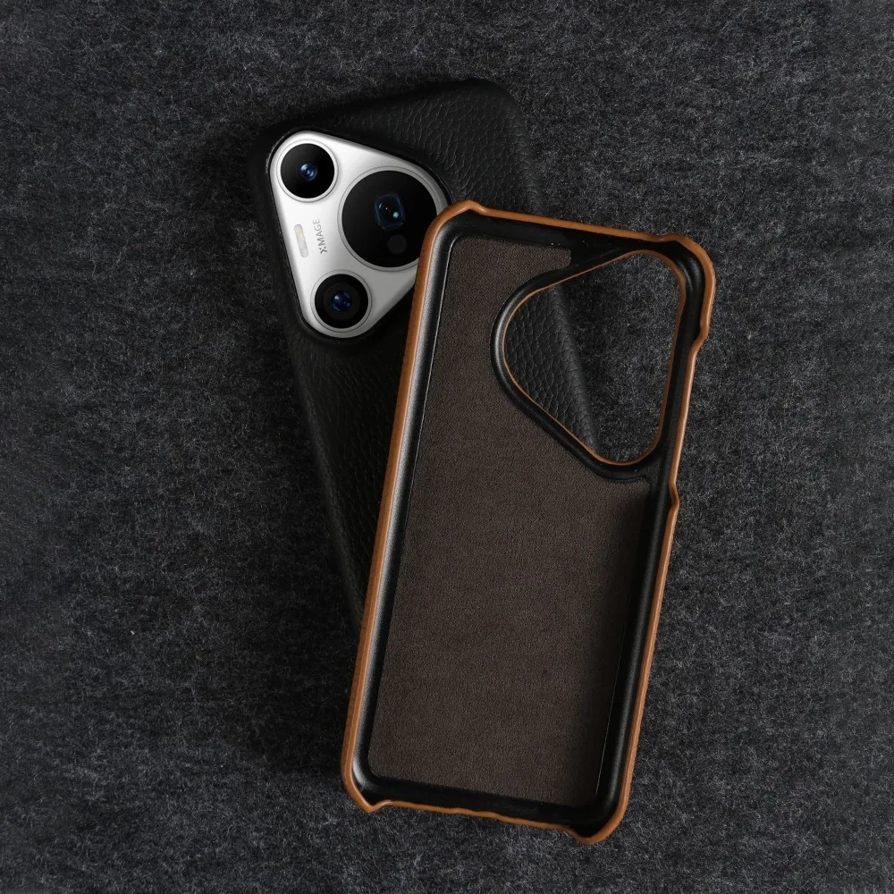 Luxury Genuine Leather Business Phone Case - Premium Protection
