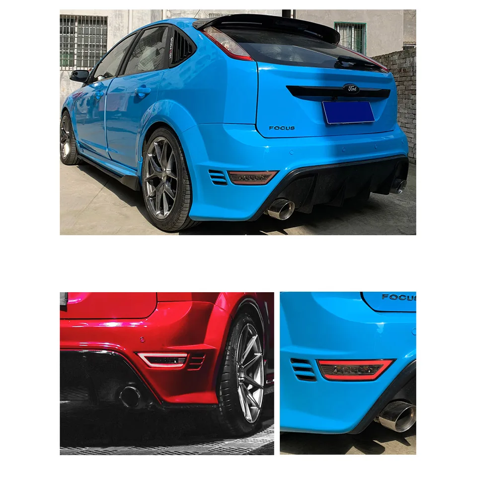 Achterlichten | Ford | Focus 18-21 5d hat. | LED | Dymamic Turn Signal | LED BAR | rood en wit