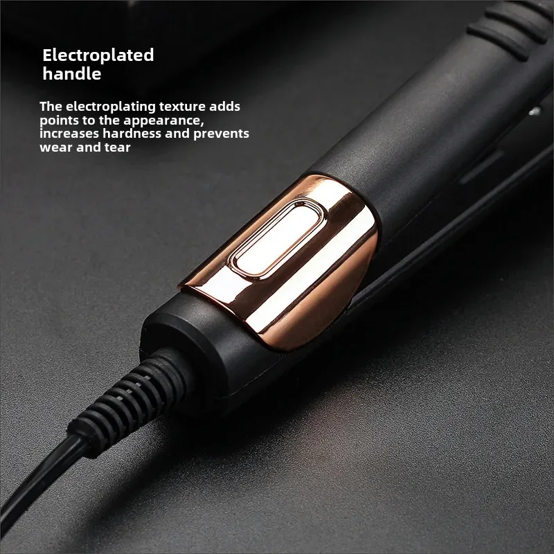 Super Strong New Men's Hair Clippers Dual Use Straight And Curly Hair Styling Tools Haircut Comb Negative Ion Comb From China