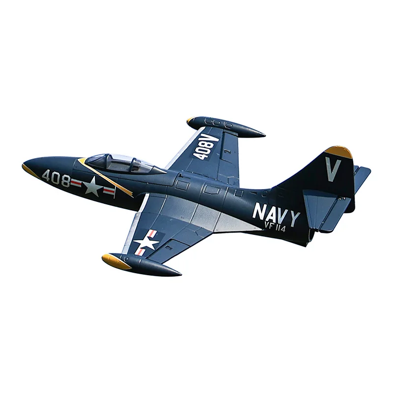 프리윙 RC 비행기 64mm F9F-5 F9F V2 PNP 2023 신형 덕티드 팬 4채널 무선 조종 항공기, EPO HOBBY TOY F-9F