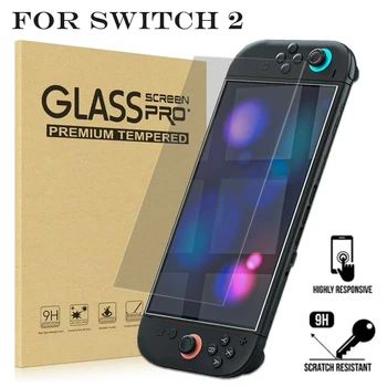 1/2/3 pezzi protezione schermo in vetro temperato per Switch 2 accessori protezione schermo trasparente HD trasparente antigraffio