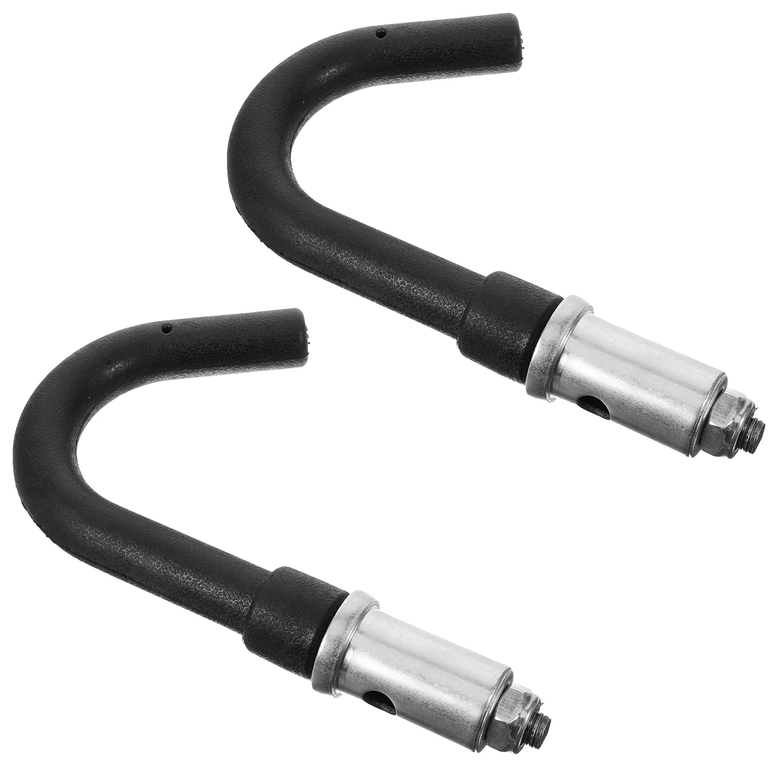 2 Pcs Telescoping Ladder Hooks Roof Rack Non-slip Roofing Garage Extension Stabilizer telescoping ladder hooks