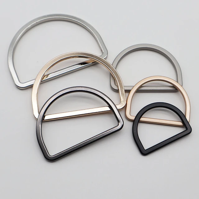 10pcs/pack O rings Metal Non Welded Nickel Plated Collars Round Loops Belt  Buckle Package Accessorie 12mm-38mm - AliExpress