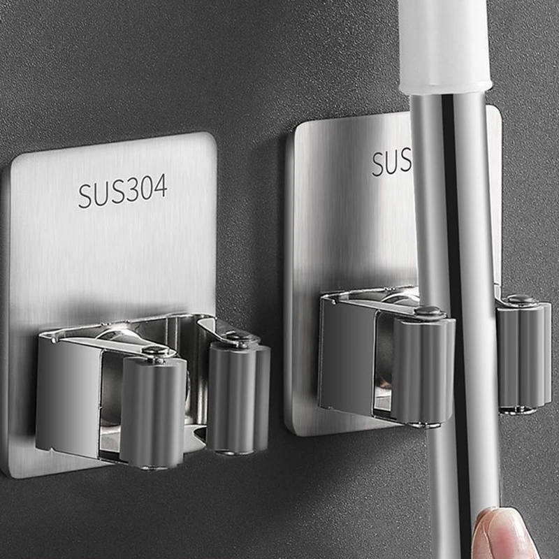 Home Storage Rack Bathroom Suction Hanging Hooks Wall Mounted