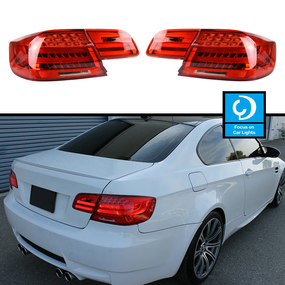 Taillights Styling For M3 E92 2005 2013 Type Tail Light LED DRL Running