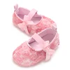 Baby Girls Mesh Rose Shoes Cute Sweet Soft Sole Non-Slip Crib Shoes for Spring Fall 5