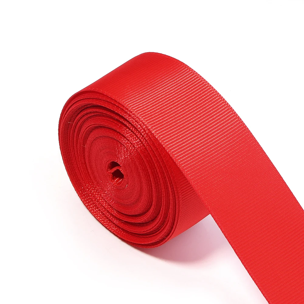 Grosgrain Ribbons in Wine Red - 10 Yards for DIY, Holiday Decor & Gift Wrapping