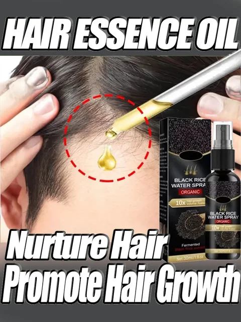 Hair restorer for Men Women Prevent hair loss Products Essential Oils Ginger Anti Hair Loss Scalp Treatment
