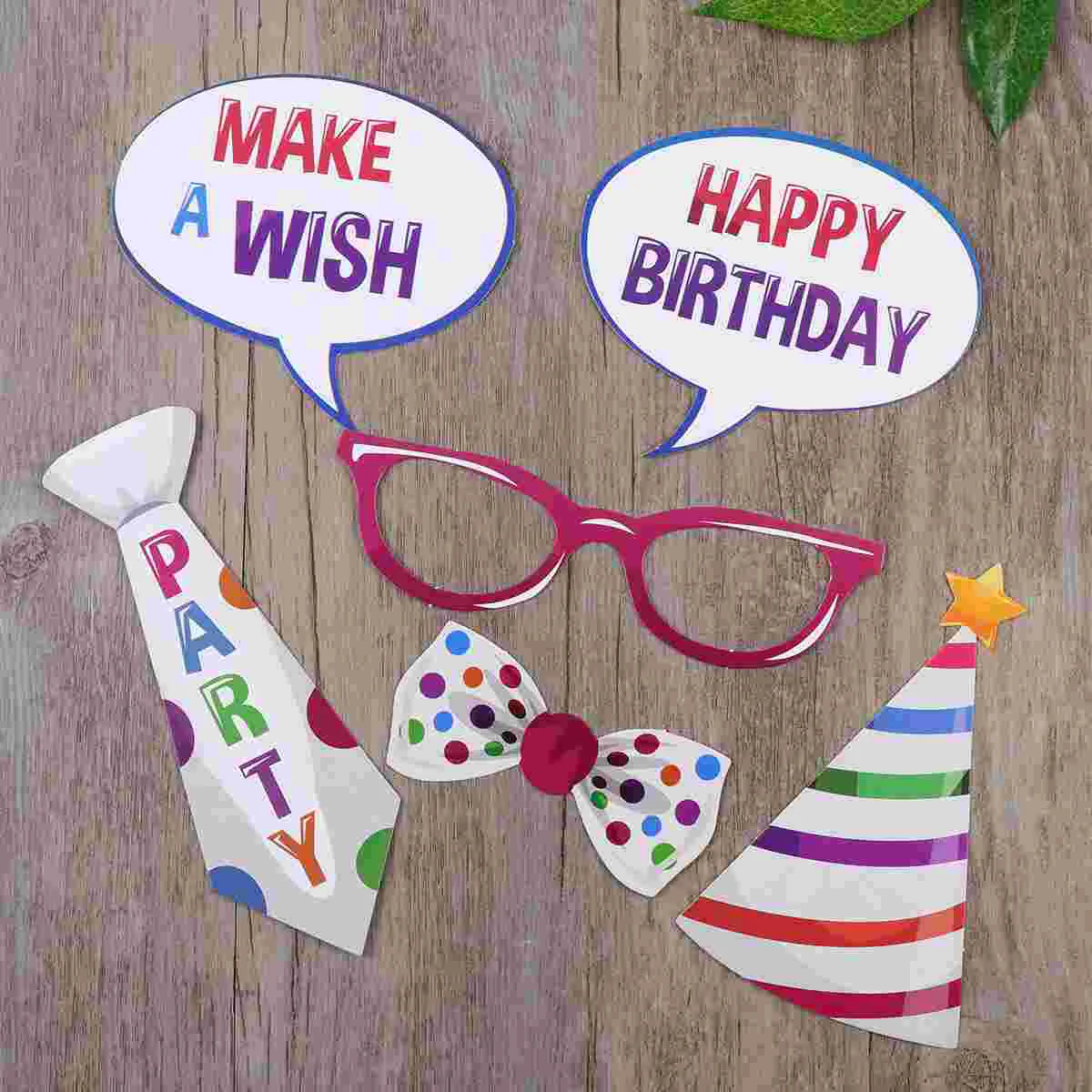 생일 축하 사진 부스 소품, 재미있는 생일 장식, 생일 파티 장식