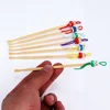 12 Pcs Wooden Ear Pick Wax Accessory Cartoon Remover Cleaner Picker Detergent Natural Supply 6