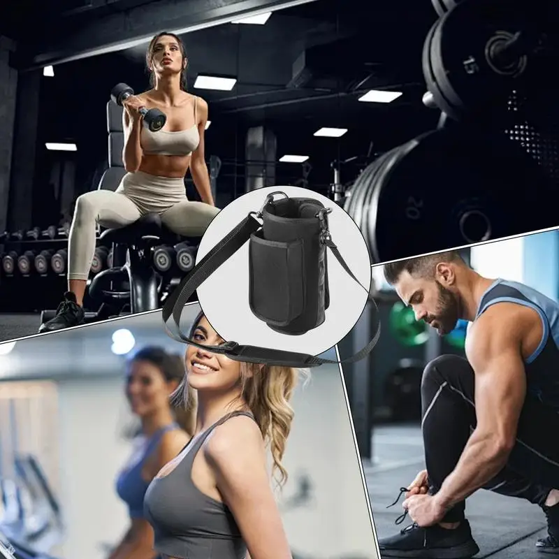 New magnetic bag for fitness Gym Specific Water Cup Holder 40oz ice cup holder Sling Bag Magnetic Attachment Sports supplies 2