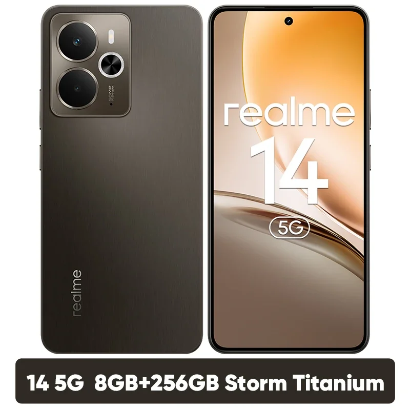 スマートフォン本体 realme 14 5G SIMフリー) リアルミー Realme 14 5G デュアルSIM 256GB マッチャ