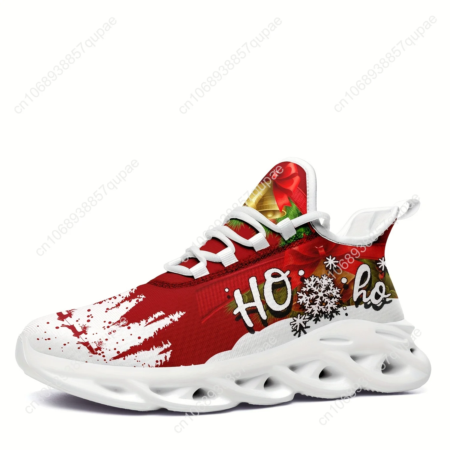 Cool Customize Christmas Flats Sneakers Mens Womens Sports Running Shoes High Quality DIY Sneaker customization Shoe 2