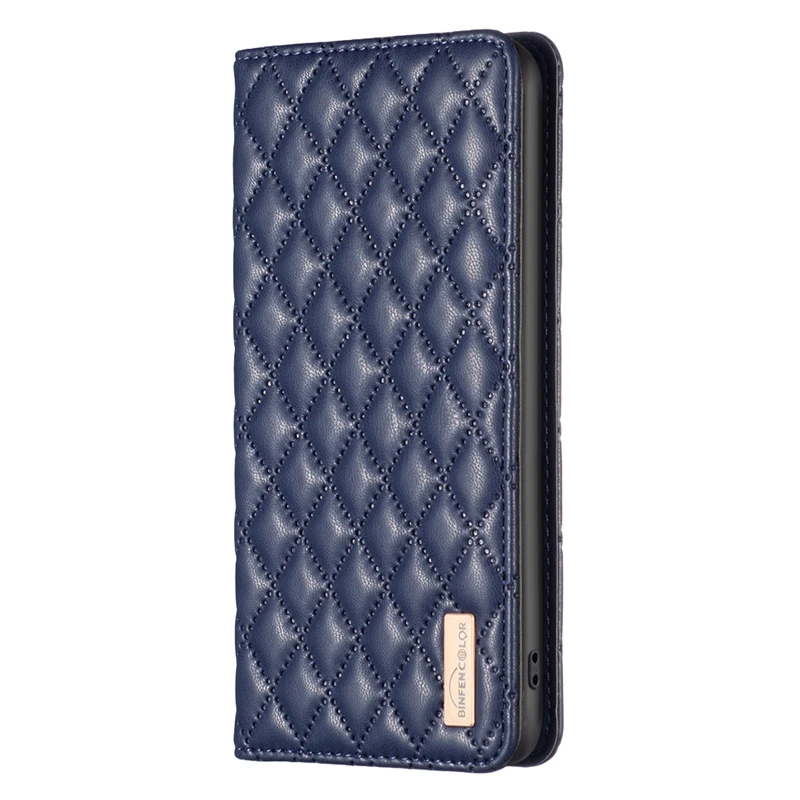 Stylish Solid Color Leather Wallet Phone Cover with Magnetic Closure