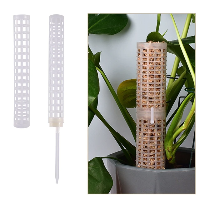 Növényi Hegymászó Keret Egymásra Rakható Mohás Bot Műanyag Üreges Kialakított Mohaszoszlop Cserepes Növények