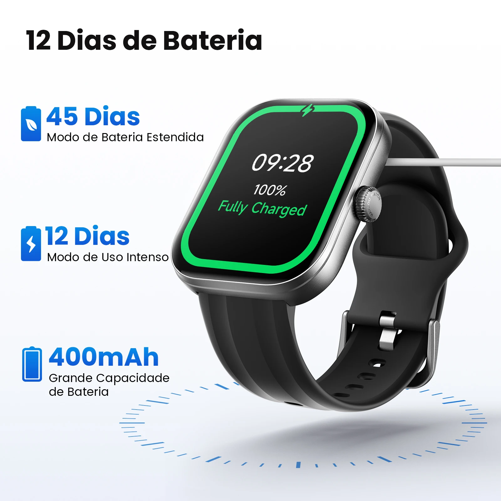 HAYLOU Watch Faro Voice Calling Smart Watch 2.01'' HD Screen 24H Health Monitor 150+ Sports Modes Bluetooth Smartwatch Men Women