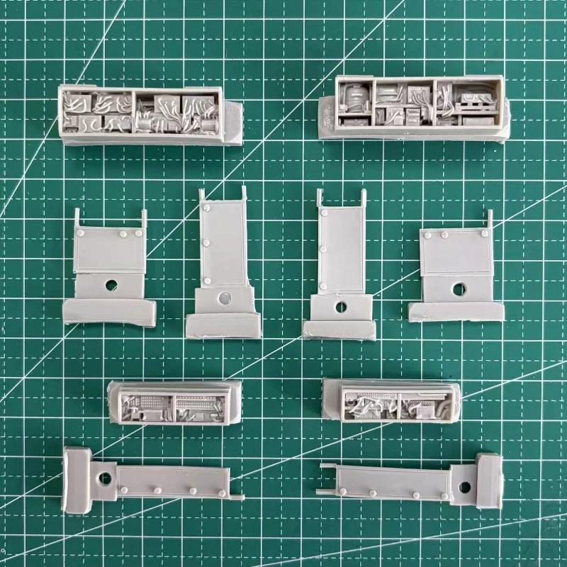 1/48 스케일 다이캐스트 수지 항공기 부품 모델 조립 키트 F-18 C 전자 모델 조립되지 않고 도색되지 않음