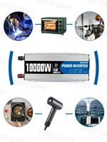 Kit complet d'énergie solaire 10000 W |   Panneau 300W + contrôleur 100A + onduleur 10000W 12V à 110V/220V, sauvegarde d'urgence pour maison, camping-car 4