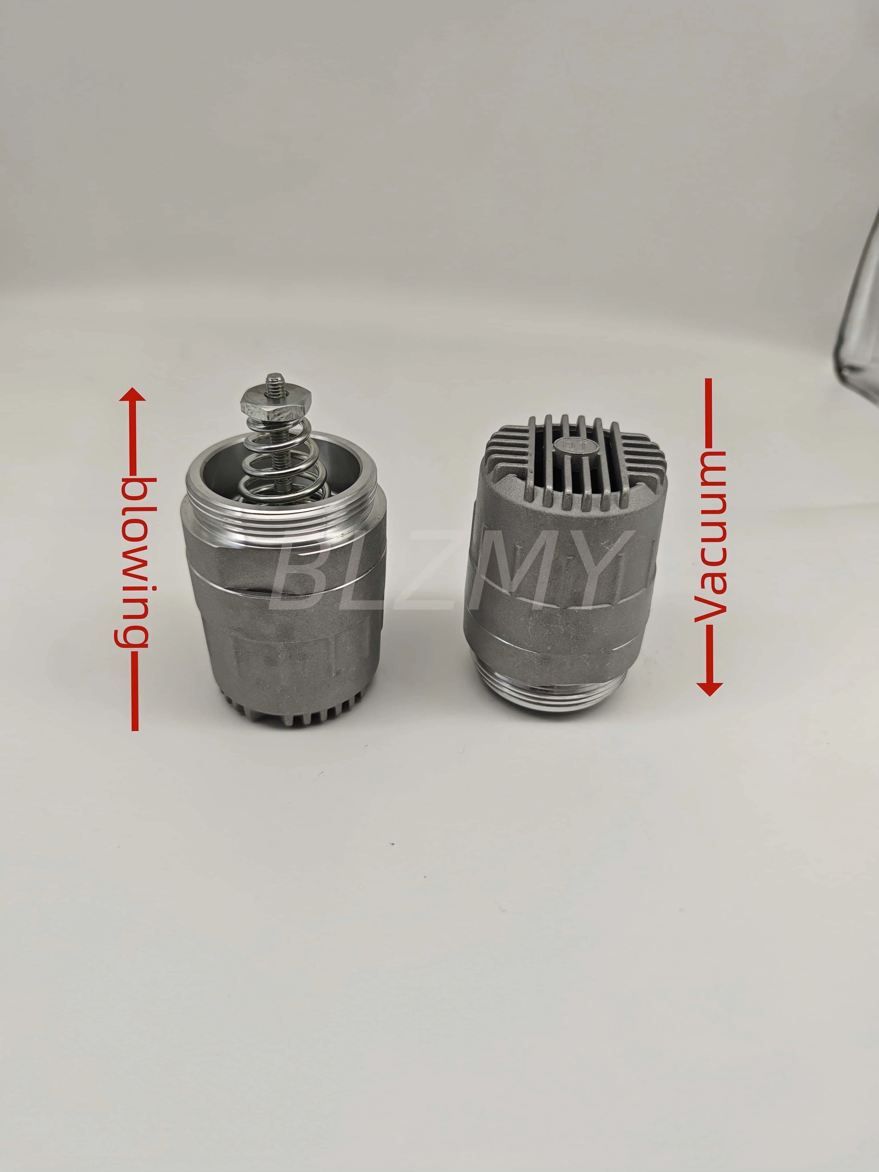 Kostenloser Versand G1 1/4-G2inch Aluminium Legierung 0-1000 mbar Hochdruck Regenerative gebläse Vortex Pumpe sicher Überdruck ventil – Detail 4