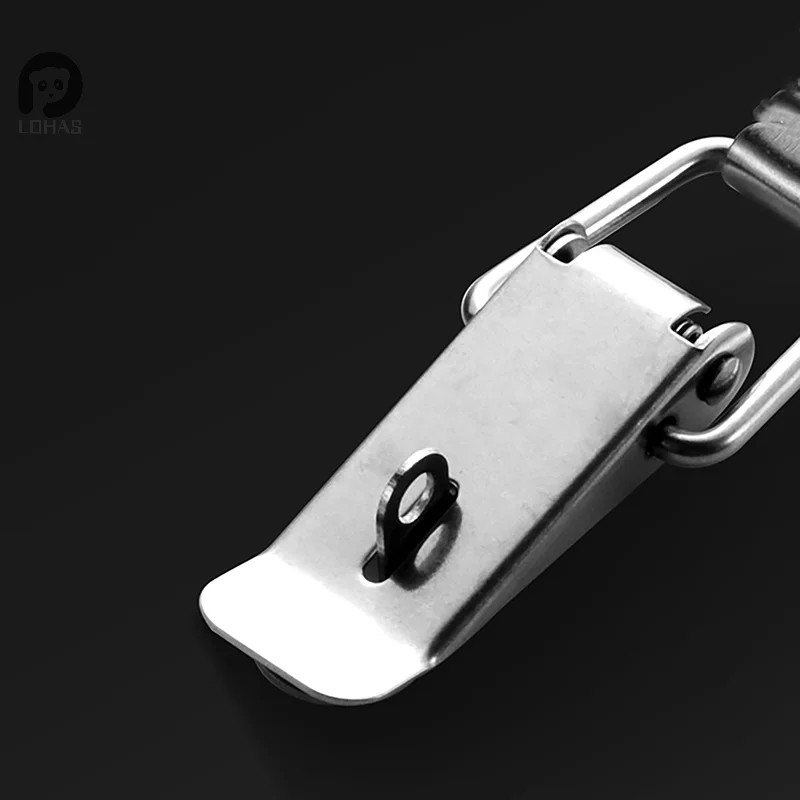Loaded Draw Toggle Clamp Hasps Latch Catch Duck-mouth Buckle Hook Wooden Box Hasps Clamp Metal Spring Catch Clasp toggle latches jewelry box hasps decorative latches