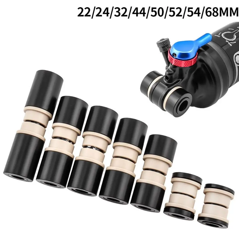 MTB Rear Shock Bushing OD 15mm ID 12.7mm Shock Absorber DU Bushing 22 - 68mm Aluminum Alloy Bike Rear Shock Absorber