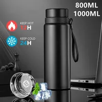800 1000ML Stainless Steel Thermal Water Bottle Keep Cold and Hot Water Cup Thermos for Water Tea Coffee Vacuum Flasks 1