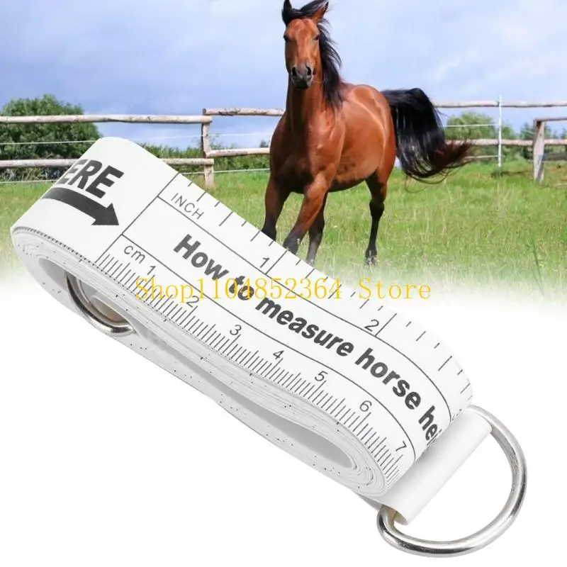 652F 2,5 Meter/ 98 Zoll Easy Waage Horse für Gewicht & Höhen Bandbandmessung – Detail 1