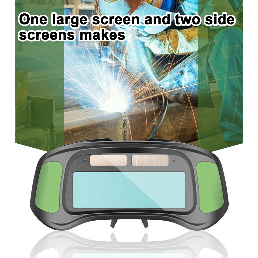 Enhanced Auto-Dimming True Color Welding Goggles with Large View